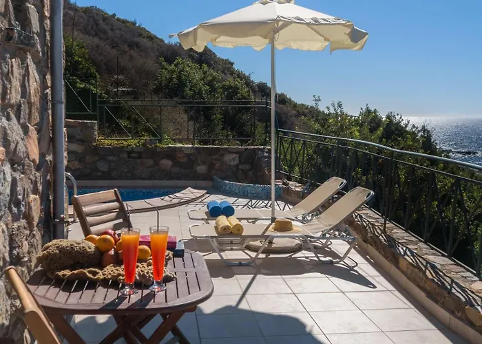 Seaview Amphitriti With Private Pool, 20 Min From Elafonissi * Chania (Crete)