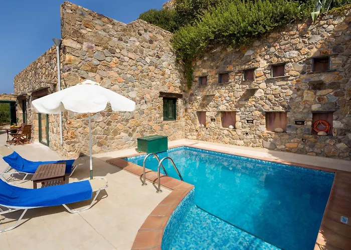 빌라 Seaview Amphitriti With Private Pool, 20 Min From Elafonissi *